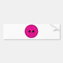 ** POKER ADDICT ** BUMPER STICKER