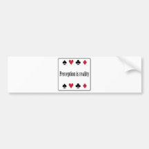 ** POKER ADDICT ** BUMPER STICKER