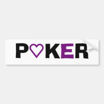Poker Addict Bumper Stickers