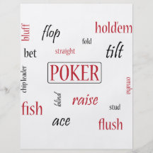 Poker Addict Custom Flyer
