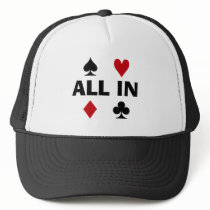Poker Addict Trucker Hats
