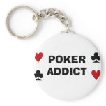 Poker Addict Keychain