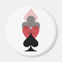 Poker Addict Refrigerator Magnet