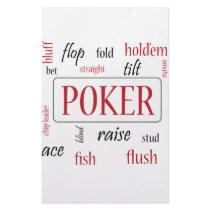 Poker Addict stationery