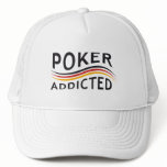POKER addicted CAP hats