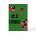 Poker Birthday Card