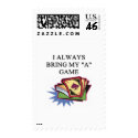 poker bridge card game joke postage