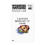 poker bridge card game joke stamp