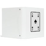 Poker card ace vinyl binders