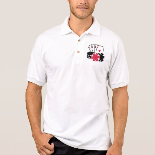 Poker polo shirts