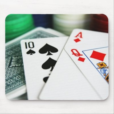 Poker Cards Mouse Pads