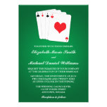 Poker Cards Wedding Invitation