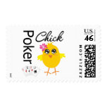 Poker Chick postage