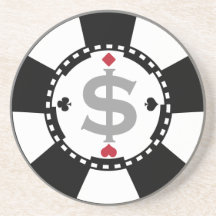 Poker Chip Coaster