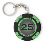 Poker Chip Keychain