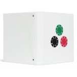 Poker chips binders