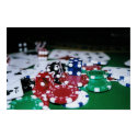 Poker Chips, Cards, and Dice posters