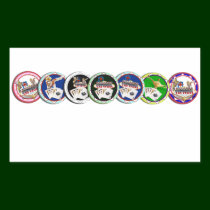 Poker Chips Galore stickers