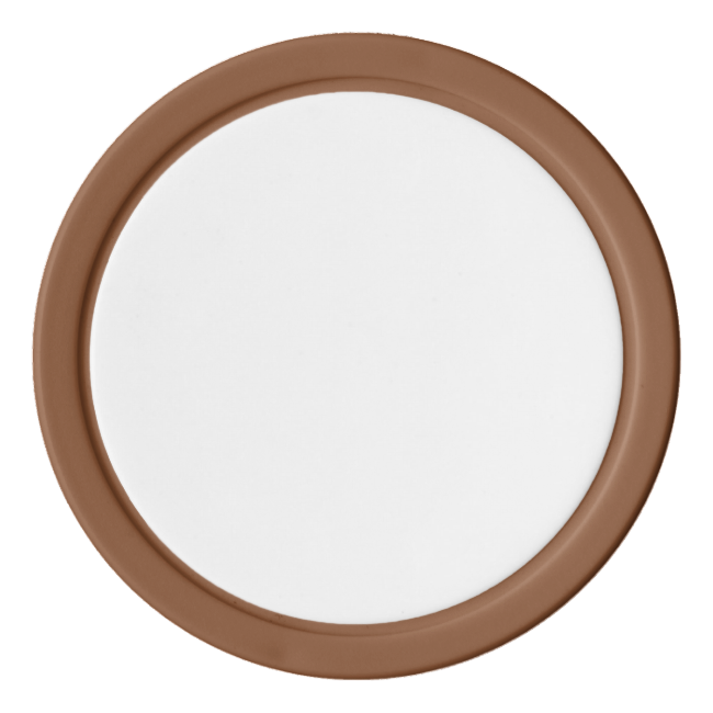 Poker Chips w/ Brown Solid Edge Poker Chips w/ Brown Solid Edge