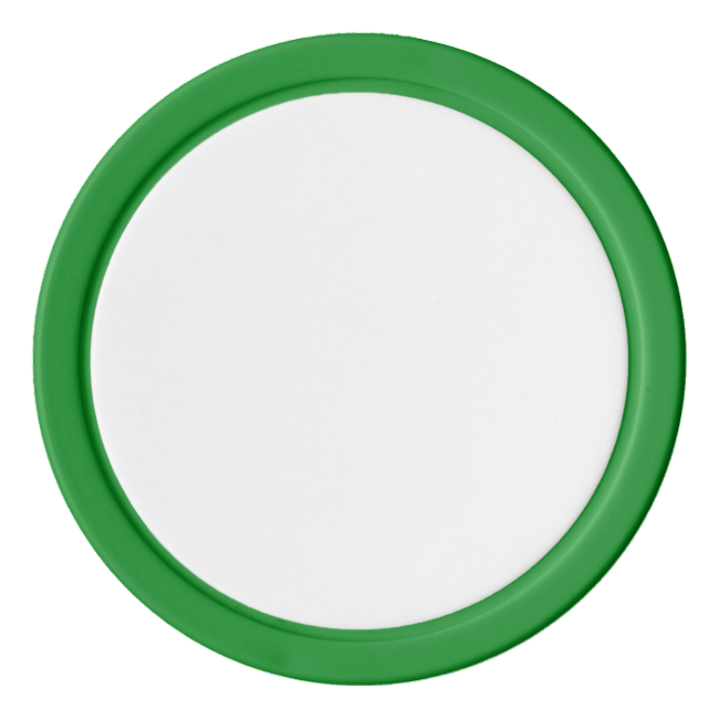 Poker Chips w/ Green Solid Edge Poker Chips w/ Green Solid Edge