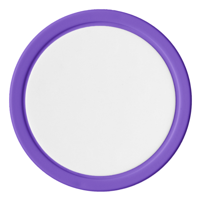 Poker Chips w/ Purple Solid Edge Poker Chips w/ Purple Solid Edge