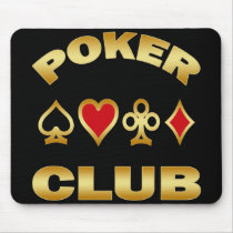 POKER CLUB MOUSE PAD