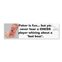 Poker Crybabies bumper stickers by adasjag Poker Crybabies bumper stickers
