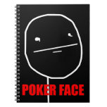 Poker Face - Black Notebook