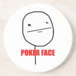 Poker Face Coaster