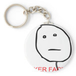 Poker Face Key Chain