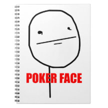 Poker Face Notebook