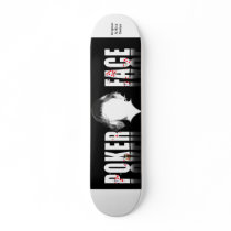 Poker Face, Original MrEco Design Skate Board Decks