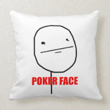 Poker Face - Pillow