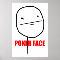 Poker Face Poster