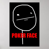 Poker Face Poster