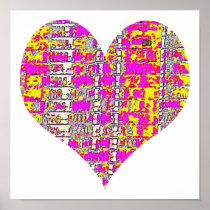 Poker Fans :  Heart Throb   5 Sizes Poster