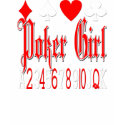 Poker Girl shirts by Dynomoose Poker Girl shirts