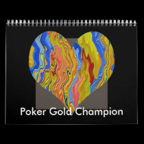 Poker Gold Champion calendars