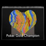 Poker Gold Champion calendars