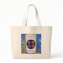 Poker Gold Champion Glass Canvas Bag