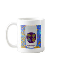 Poker Gold Champion Glass Coffee Mug