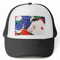 Poker Trucker Hat