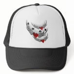 Poker Heart Wings Hat