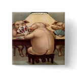 Poker Hog: Arkansas Card Shark Pinback Button