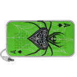 Poker Inspired ACE of SPIDERS Gambler Hour Travelling Speaker