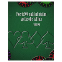 Poker is 90% Math letterhead