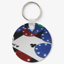 Poker Keychain by 2cutebuttons Poker Keychain