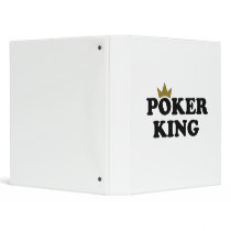 Poker king 3 ring binders