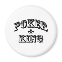 Poker King magnets