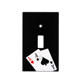 Poker Light Switch Cover